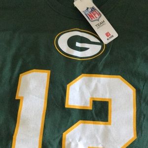 Team apparel t short nfl players Green Bay